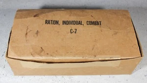 US Pre Korean War Ration Individual Combat C-7 Leerkarton. 1948 - Bild 1 von 12