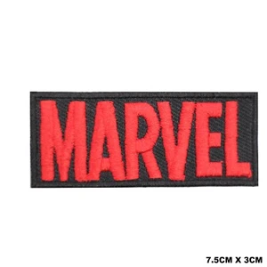 Lote de parche bordado con logotipo de película de superhéroes de Capitana Marvel hierro/costura - Imagen 1 de 1