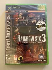 Tom Clancy's Rainbow Six 3 (Microsoft Xbox, 2003) Brand New Factory Sealed
