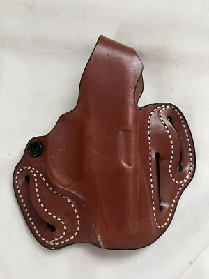 Coldre DeSantis 001 V5 direito - Marrom/castanho - Fabricado nos EUA - Imagem 1 de 4