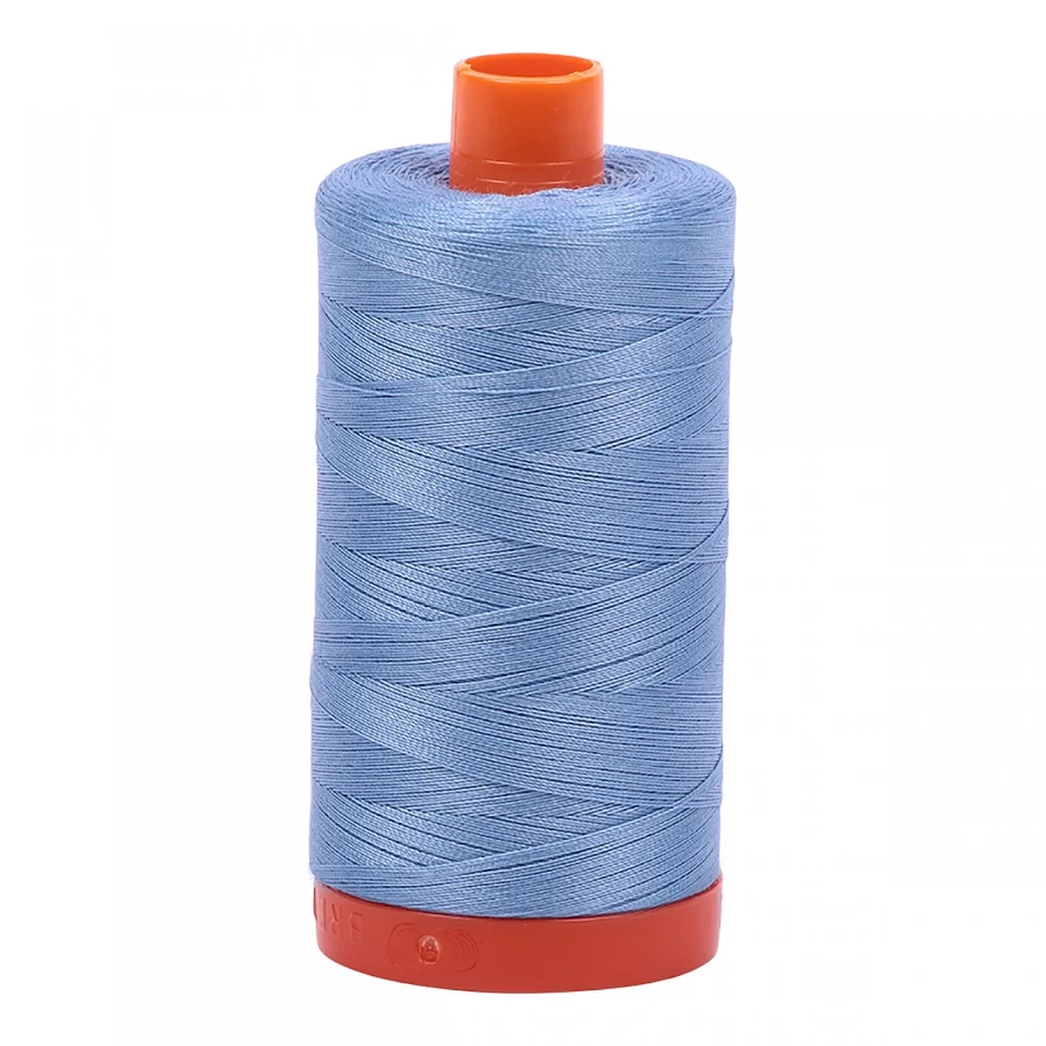 AURIFIL QUILT THREAD - 50 WT - 1422 yds #2720 Light Delft Blue - Image 1 of 1