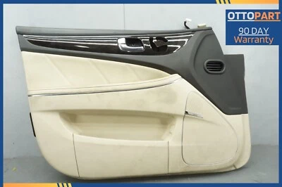 2011-2014 HYUNDAI EQUUS Tan Signature Front Left Driver Side Interior Door Panel — 第 1/4 张图片