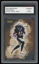 ALVIN KAMARA 2021 PANINI INSTANT MY CITY 1ST GRADED 10 CARD #MC23 SAINTS
