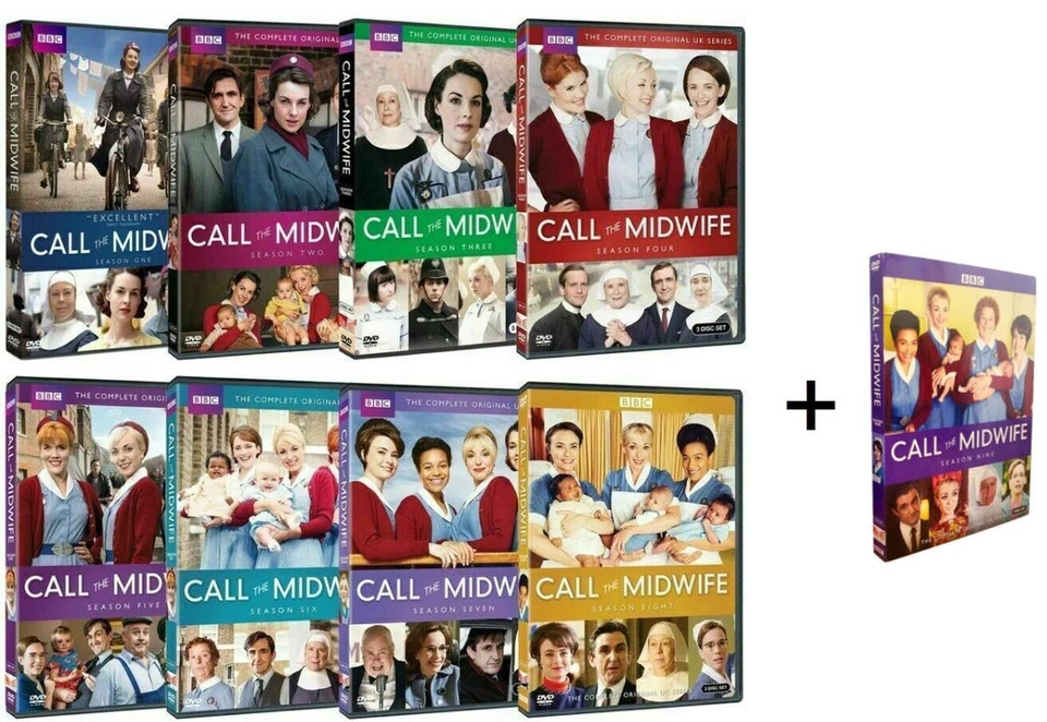 Call the Midwife Seasons 12,3,4,5,6,7,8 & 9 [DVD] New - Image 1 of 1