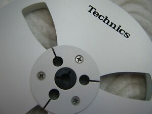 NEW Technics Reel 7" LIGHT METAL REEL 1/4" Tape Anodized Aluminum Made in US 