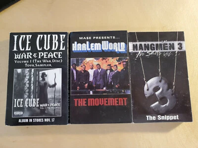 3 Pack: Hangmen 3, Harlem World, Ice Cube War & Peace Snippets & Samplers - Image 1 of 3