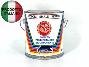 Smalto POLIURETANICO BICOMPONENTE SATINATO ALIFATICO TUTTI COLORI RAL - Foto 1 di 21