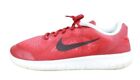 Nike Unisex Kid's Free RN Flyknit 2017 GS Red Mesh Low Top Sneakers Size 6.5 Y