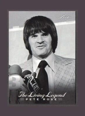 2012 Leaf Pete Rose The Living Legend - #26 Pete Rose - Image 1 of 3