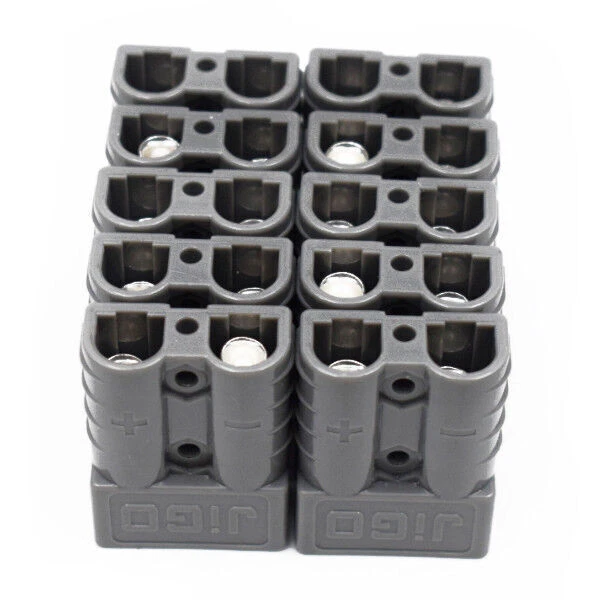 Paquete de 10 kit de conector rápido de batería 50A 6AWG conexión desconexión cabrestante remolque Foto 1 de 4