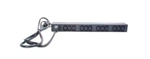 APC NetShelter AP9565 Basic 1U Rack PDU 208V 16A, x12 C13 outlets, C20 cord *NEW - Zdjęcie 1 z 2