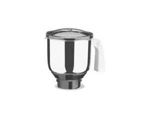 NEU PREETHI MISCHER ENTSAFTER SCHLEIFER GLAS IN transparenter Deckel Ersatzteile Gläser 1 ltr  - Bild 1 von 1