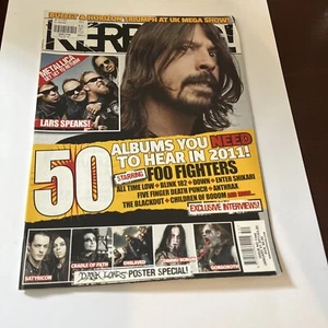 Kerrang Magazine Issue 1344 Foo Fighters All Time Low Anthrax Metallica Grohl - Picture 1 of 3