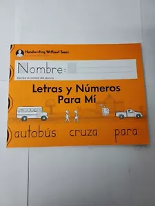 NEW Learning Without Tears Letras y Números para Mí - Picture 1 of 1