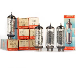 ECH84/6JX8 TELEFUNKEN NOS DEUTSCHLAND Röhre Lampe Ventil Ventil - Bild 1 von 1