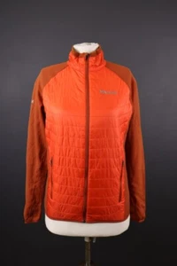 Marmot Orange Full Zip Quilted Outdoor Jacket Size S - Picture 1 of 14