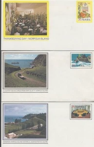 NORFOLK ISLAND PSE’s (x7) (ID:167/D28432) - Picture 1 of 2