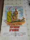 Authentic 1966 Born Free Movie Poster Numbered 66/98 Bill Travers V. McKenna