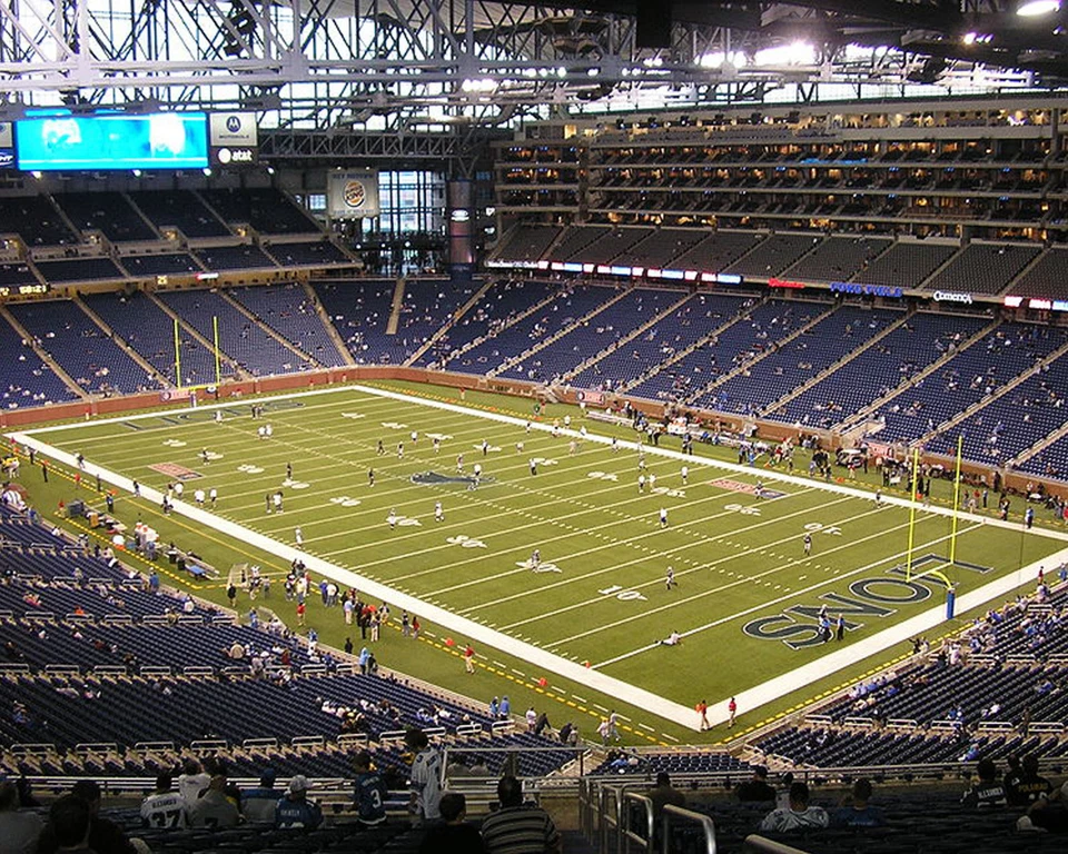 Ford Field, Detroit 8x10 High Quality Photo Picture - Image 1 of 1