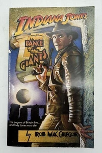 INDIANA JONES AND THE DANCE OF THE GIANTS Rob MacGregor 1991 VG - Picture 1 of 10
