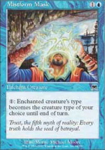 Mistform Mask - Foil ~ Lightly Played Onslaught MTG Magic UltimateMTG Blue Card - Image 1 of 1