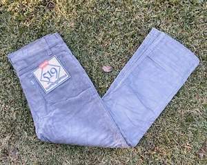 Vintage Levi’s 519 Straight Leg Regular Fit Grey Corduroy Pants W32 L30 NWT - Picture 1 of 12