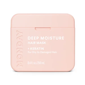 Deep Moisture Hair Mask, Strength Dry Damaged Hair, Keratin Shea Butter 8 Fl Oz - Picture 1 of 12