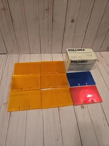 2003 Rolodex Necessities Transparent Card Protectors 3" x 5" Q67683AS NOS - Picture 1 of 1