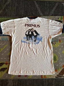Camisa Blanca Vintage Primus Tales From The Punchbowl Banda Años 90 XL - Imagen 1 de 3