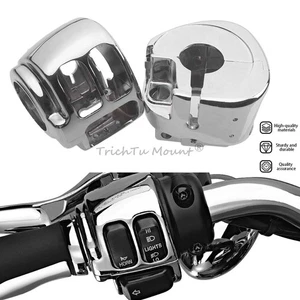 Handle Control Switch Housing Cover for Harley Street Bob Low Rider FXLR FXFB - Picture 1 of 20