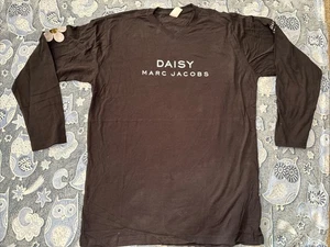 Marc Jacobs Fragrances Daisy Shirt Schwarz Langarm Large Damen 100% Baumwolle - Bild 1 von 6