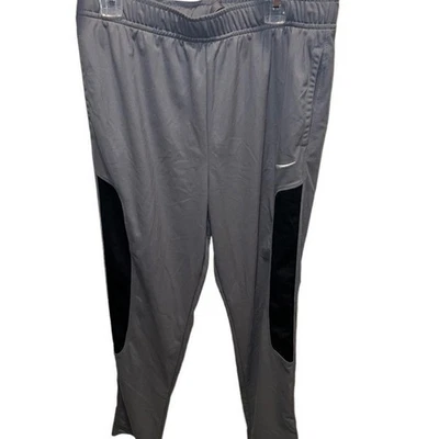Nike Pantalón de Chándal Gris y Negro con Bolsillos Laterales y Cordón Cintura Niños XL Foto 1 de 4