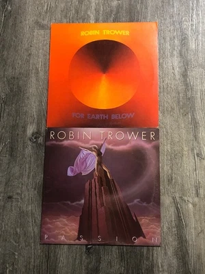 Robin Trower - Passion, For Earth Below & Passion LP Albums Original Foto 1 de 4