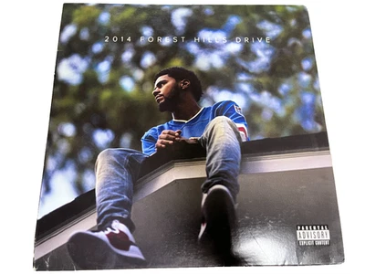 J. Cole – 2014 Forest Hills Drive - Green 2 x LP Vinyl Records 12" - Image 1 of 2