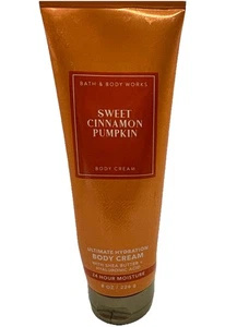 Sweet Cinnamon Pumpkin Bath & Body Works ultimative Feuchtigkeitskörpercreme 8 Oz. Herbst - Bild 1 von 15