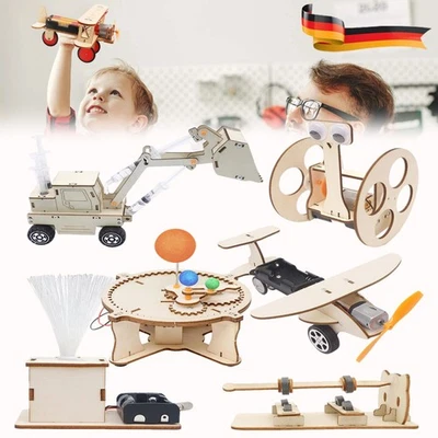 Esperimenti 6 in 1 per bambini da 8+ elettronica kit di costruzione scatola sperimentale IT - Immagine 1 di 4