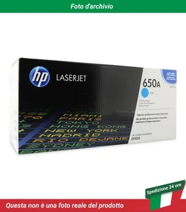 CE271A HP Color LaserJet Enterprise CP5525n Cartuccia del Toner Ciano - Zdjęcie 1 z 2