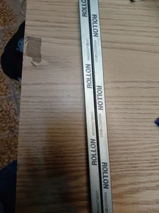 1 par de rieles de rodamiento lineal ROLLON de alta resistencia de 14,5 de largo "a 24" ANS280370BS01 - Imagen 1 de 2