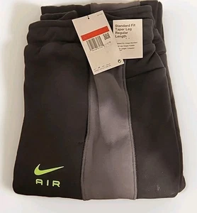Pantalones deportivos Nike Air Swoosh negros grandes para hombre - Imagen 1 de 2