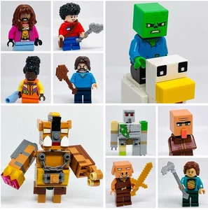Lego Minecraft Movie Minifigures - New Designs 2025 - You Pick - Picture 1 of 17