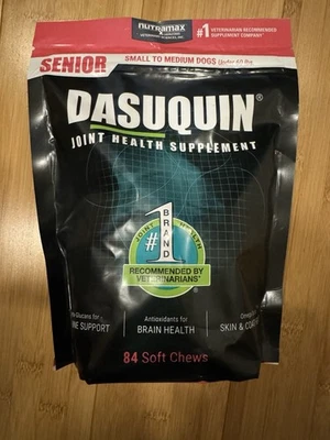 Dasuquin Senior Joint Health Supplement for Small & Medium Dogs 84ct Soft 01/26 - Image 1 of 2