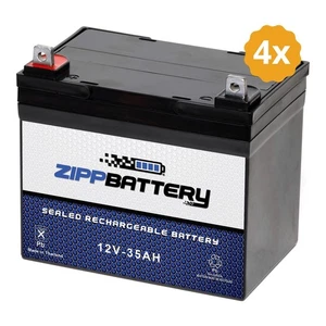 Batería Zipp 12V 35AH Sellada Batería de Plomo Ácido Terminales T3 4PK - Imagen 1 de 6