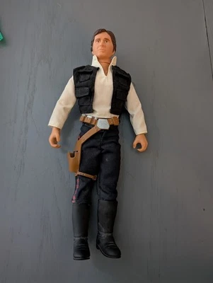 Figura de acción Hasbro Star Wars Han Solo 12 1992 ropa vintage, sin blaster Foto 1 de 4