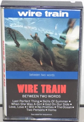 WIRE TRAIN BETWEEN TWO WORDS CASSETTE TAPE ORIGINAL CASE "NICE" - Image 1 of 3