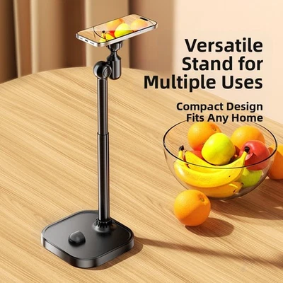 Phone Holder Stand for Live Streaming with 360 Degree Rotation and Dual Setup - Image 1 of 4