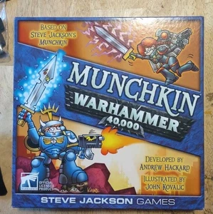 Munchkin Warhammer 40k: Steve Jackson Spiele Brettspiele komplett  - Bild 1 von 6