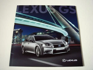 Lexus. GS. Lexus GS. Mai 2012 Verkaufsbroschüre - Bild 1 von 1