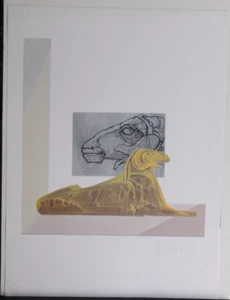 RIPRODUZIONE FOTOLITOGRAFICA - FABRIZIO CLERICI - L'ARIETE - BOLAFFI ARTE+FIRMA - Picture 1 of 1