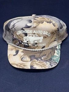 Vintage Northside Auto sales Alton Missouri Trucker Hat - Picture 1 of 4