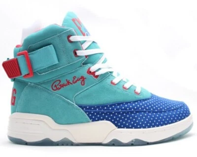 New PATRICK EWING 33 HI Baltic/Sea/Red 1990 ALL-STAR Basketball Sneakers Shoe 12 - Image 1 of 4